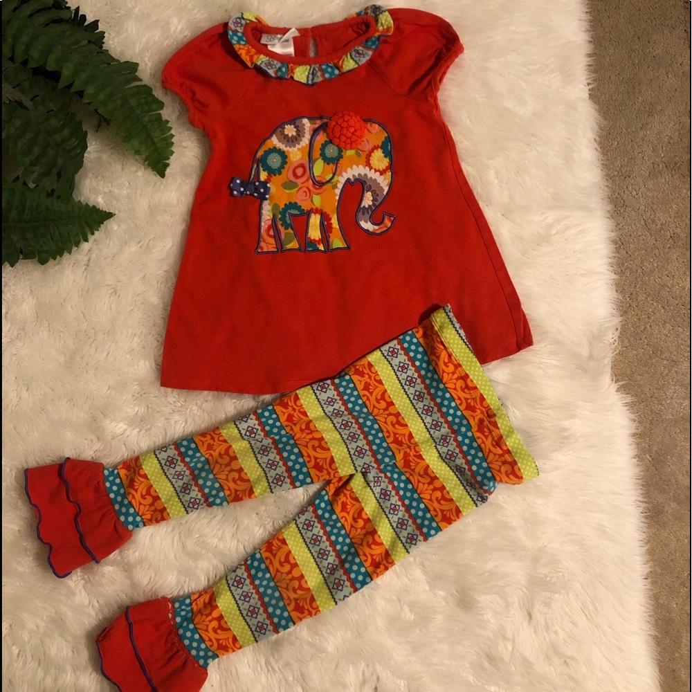 2 piece elephant outfit